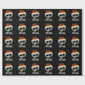 パスタラビスタベビーおもしろいフードパスタプンダークBG ラッピングペーパー (フラット)