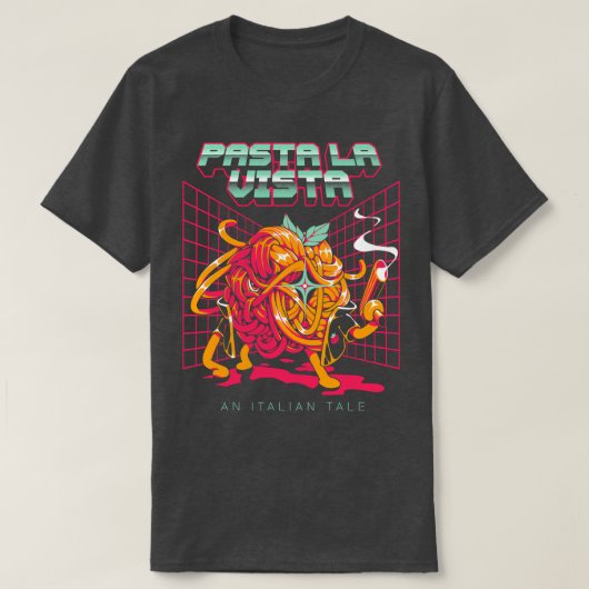 パスタラビスタ Tシャツ (デザイン正面)