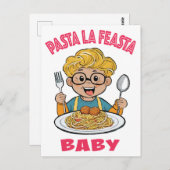 パスタラフェスタベビー ポストカード (正面/裏面)