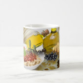 パスタレッドソースオリーブ油マグ コーヒーマグカップ (中央)