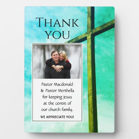 パスターのイエ保スセンター写真ありがとう フォトプラーク (正面)