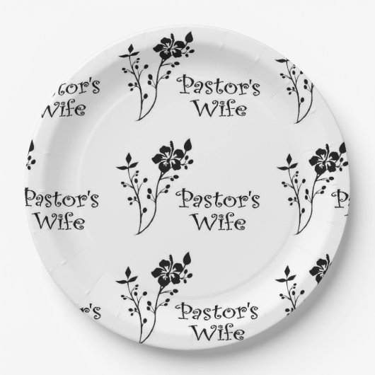 パスターズワイフエレガンス ペーパープレート (正面)