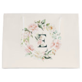 パスターバラリースフローラモノグラムE ラージペーパーバッグ (正面)