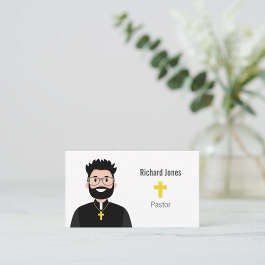 パスター名刺 名刺 (スタンド正面)