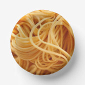 パスタ印刷紙プレートボウル ペーパーボウル (正面)