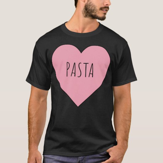 パスタ大好き Tシャツ (正面)