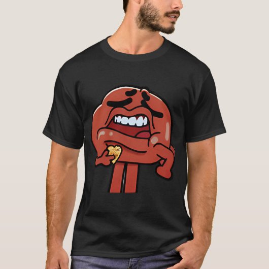 パスタ好き Tシャツ (正面)