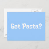 パスタ得ギフト ポストカード (正面/裏面)