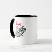 パスタ愛マグ マグカップ (正面左)