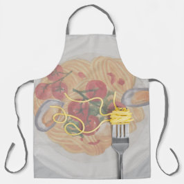 パスタ愛好家 エプロン