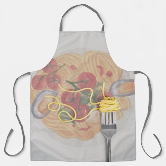 パスタ愛好家 エプロン (正面)