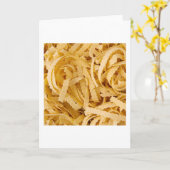 パスタ文様パスタ愛好パスタ文様 カード (黄色い花)