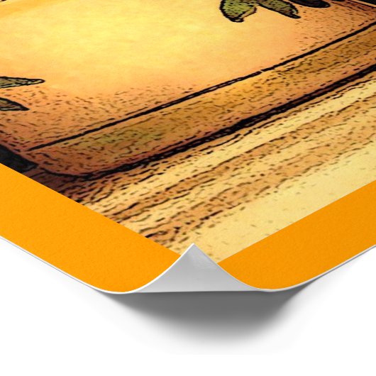 パスタ料理 ポスター (角)