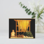 パスタ料理 ポストカード (スタンド正面)