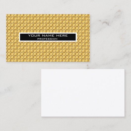 パスタ模様 名刺 (正面/裏面)