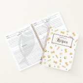 パスタ水玉模様レシピ本 ノートブック (内部)