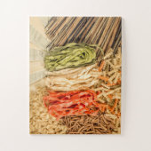 パスタ違うーの種類 ジグソーパズル (縦)