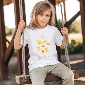 パスタ陽性 | かわいいイタリアン食べ物の子ども Tシャツ