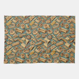 パスタ魔法 キッチンタオル