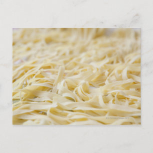 パスタ麺のクローズアップ ポストカード