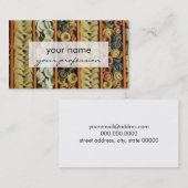 パスタ麺写真 名刺 (正面/裏面)