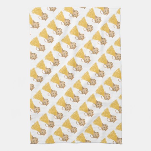 パスタ キッチンタオル (縦)