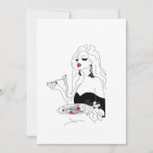 パスタ・ナイト 招待状 (正面)