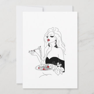 パスタ・ナイト 招待状