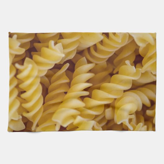 パスタ・フシリ・ヌードル キッチンタオル (横)
