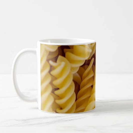 パスタ・フシリ・ヌードル コーヒーマグカップ (左)