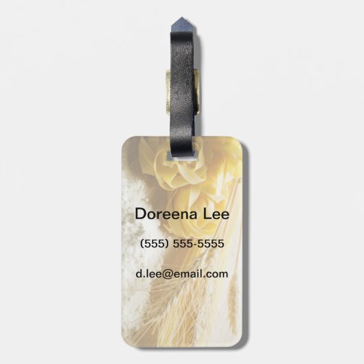 パスタ ラゲッジタグ (裏面縦)