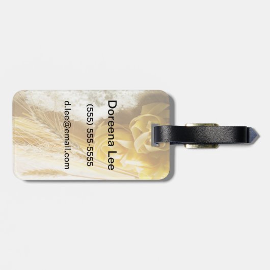 パスタ ラゲッジタグ (裏面横)