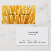 パスタ 名刺 (正面/裏面)