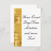 パスタ 招待状 (正面/裏面)