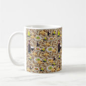 パスタ 赤ワインマグ コーヒーマグカップ (左)