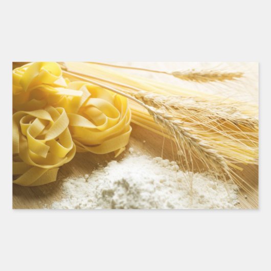 パスタ 長方形シール (正面)