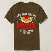 パスタ Tシャツ (デザイン正面)