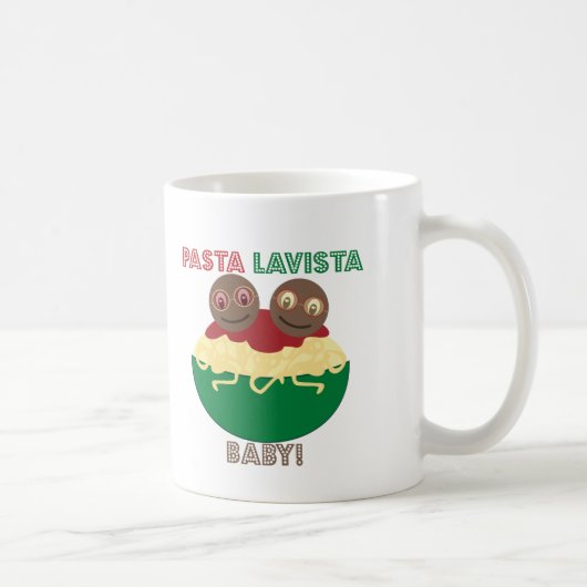 パスタLavistaのベビー コーヒーマグカップ (右)