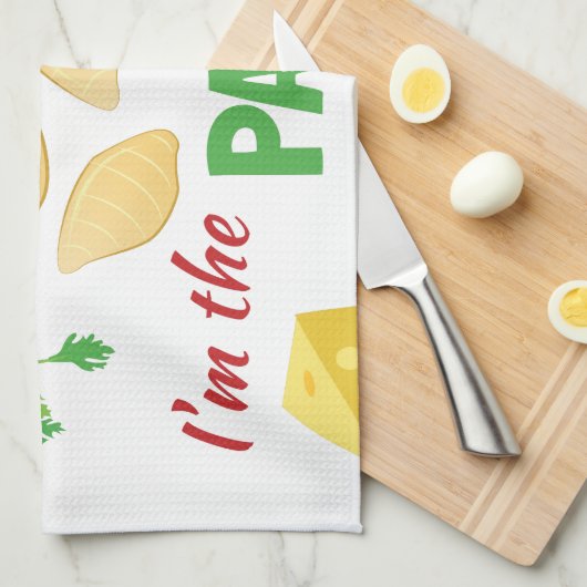 パスタMasta キッチンタオル (四つ折り)