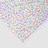 パステかわいらしルカラーリーフ骨格模様 薄葉紙 (詳細)