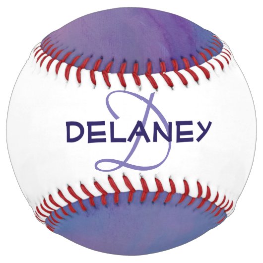 パステかわいらしル |かわいいピンクの雲紫の空 ソフトボール (正面)