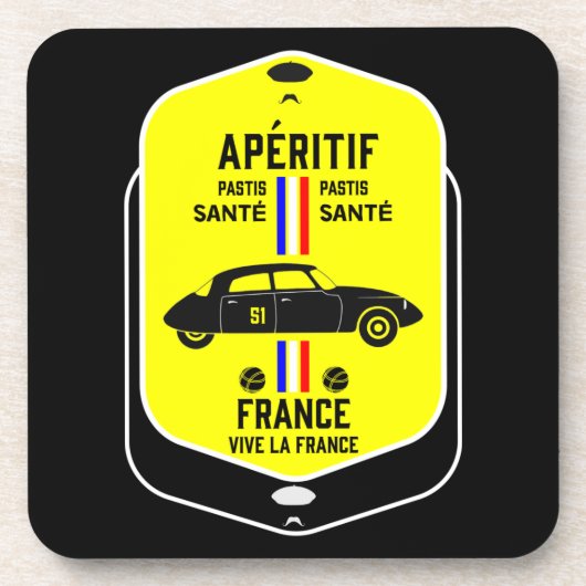 パスティスデマルセイユフランス コースター (正面)