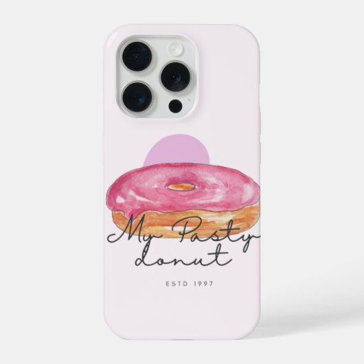 パスティドーナツのスマホケース iPhoneケース (裏面)