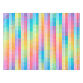 パステカラフルル幾何タイルの正方形パターン| テーブルクロス