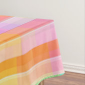 パステカラフルル幾何タイルの正方形パターン| テーブルクロス (インサイチュ)