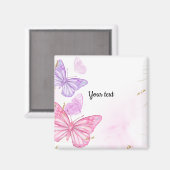 パステック蝶テンプレート マグネット (正面/裏面)