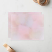 パステモダンルカエレガントラーのテンプレート ノートカード (正面/裏面インサイチュ)