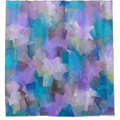 パステルおもしろい...... シャワーカーテン (正面)