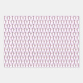 パステルお洒落カラーのナツクラッカー兵 ラッピングペーパーシート (正面2)