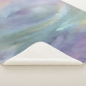 パステルお洒落ズ |ドリームミュートされたレインボータトル シェルパブランケット (3/4)